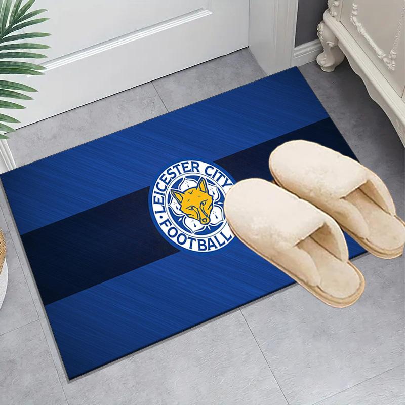 1PC Leicester City Football Club Floor Mat for Living Room, Game Rooms, Office, Bedroom, Office Floor Mat Playful Design, Christmas fan gifts