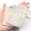 5/10pcs Linen Drawstring Bags Jute Pocket Gift Bags For Home Wedding Party Gift Packaging Pouches DIY Candy Biscuit Storage Bags