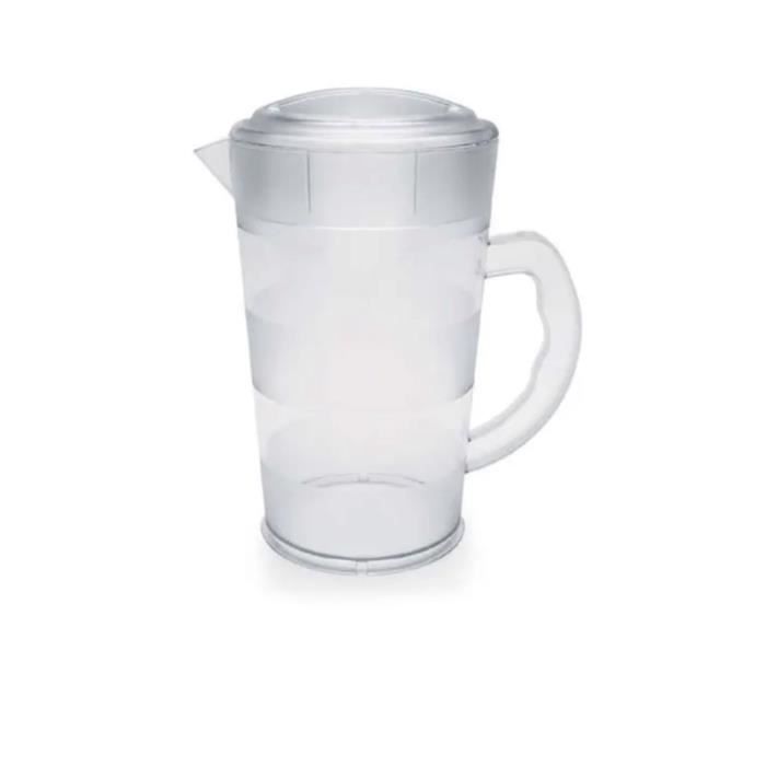 Pichet, carafe, cruche, pitcher, pichet d'eau - 1,9 l, acrylique