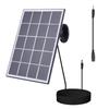 10W Solar Panel for Ring Camera Waterproof Solar Panel Kit 360° Adjustable Wall Mount for Ring Stick Up Cam and Spotlight Cam