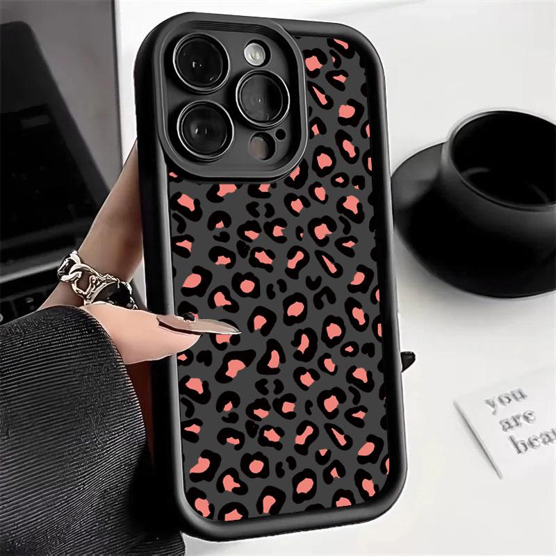 Retro Leopard Phone Case For Realme C51 C53 C55 C61 C63 C65 C67 C11 C17 C20 C25Y C12 C25S Funda Shockproof Silicone Soft Cover
