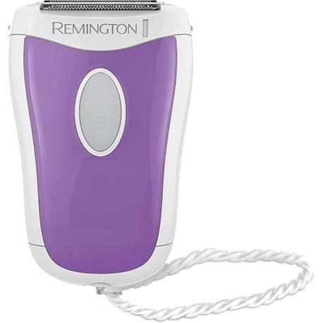 Compact Women's Razor - REMINGTON - WSF4810 SMOOTH & SILK - a Pile - Violet / White