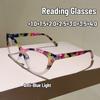 Men's and Women's Universal Fashion High-definition Anti-blue Light Presbyopia Glasses New Retro Cat-eye Frame Reading Glasses