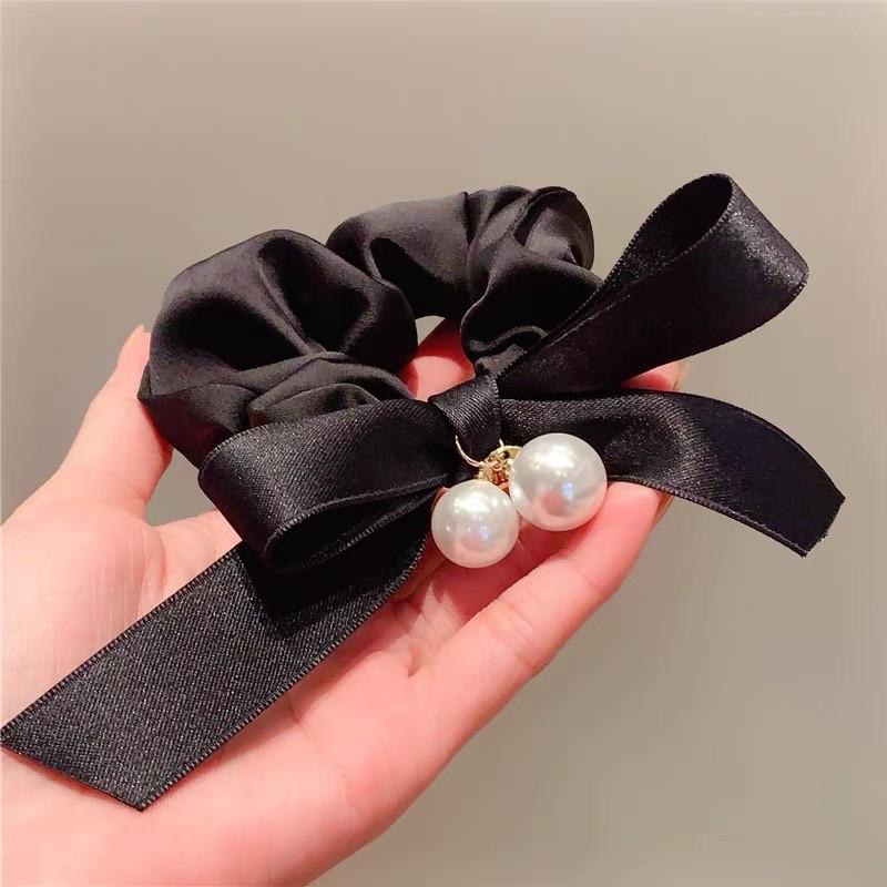 Fresh Summer Sweet Lace Bow Hair Tie - Elegant & Stylish Hair Accessory