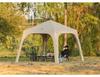 Inflatable Dome Canopy: Oxford Cloth, Silver-Coated, Sun-Protected, No-Assembly Camping Tent