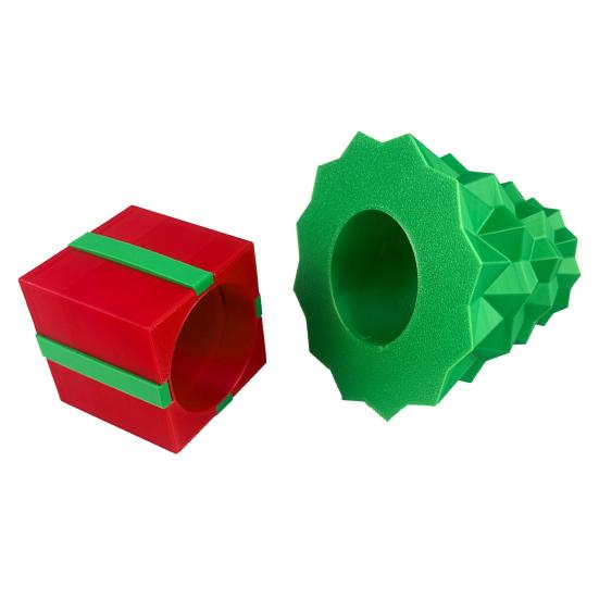 Christmas Hitch Cap Cover Trailer Coupling Hitch Ball Cover Cap Christmas Tree Gift Box Hitch Cover Prevent Receiver Tube from Rusting