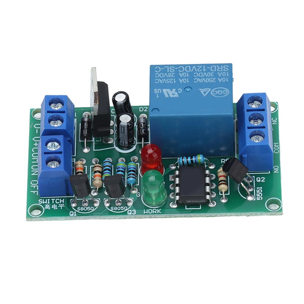 K71RS 12V Relay Module DC 12V High Level Trigger Module 2 Button Switch Relay Module  Power Switch