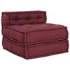 VidaXL Modular Pouf Brown 70x70x54 Fabric 4019030