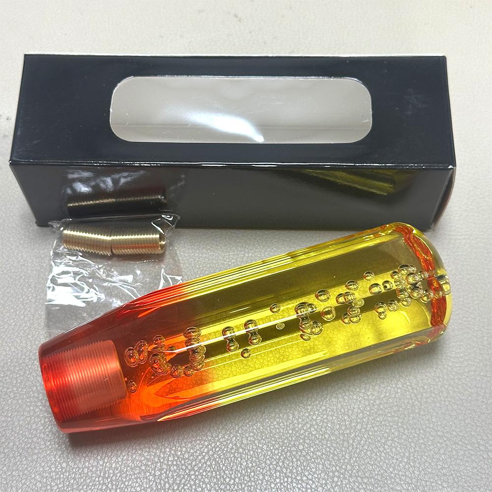 Car Gear Shift Head Car Manual Shifter Head Shift Knob Stick Crystal Transparent Bubble Gear Shift Knob Multiple colors