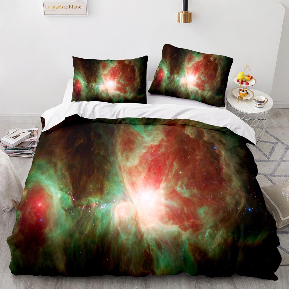 Chinese Bedclothes Single Double Duvet Cover With Pillowcase 3D Kids Beding Set Traditional Queen Comforter Sets Cartoon Birds