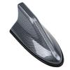 1x Carbon Fiber Shark Fin Roof Antenna Radio AM/FM Signal Aerial Car Amplifier