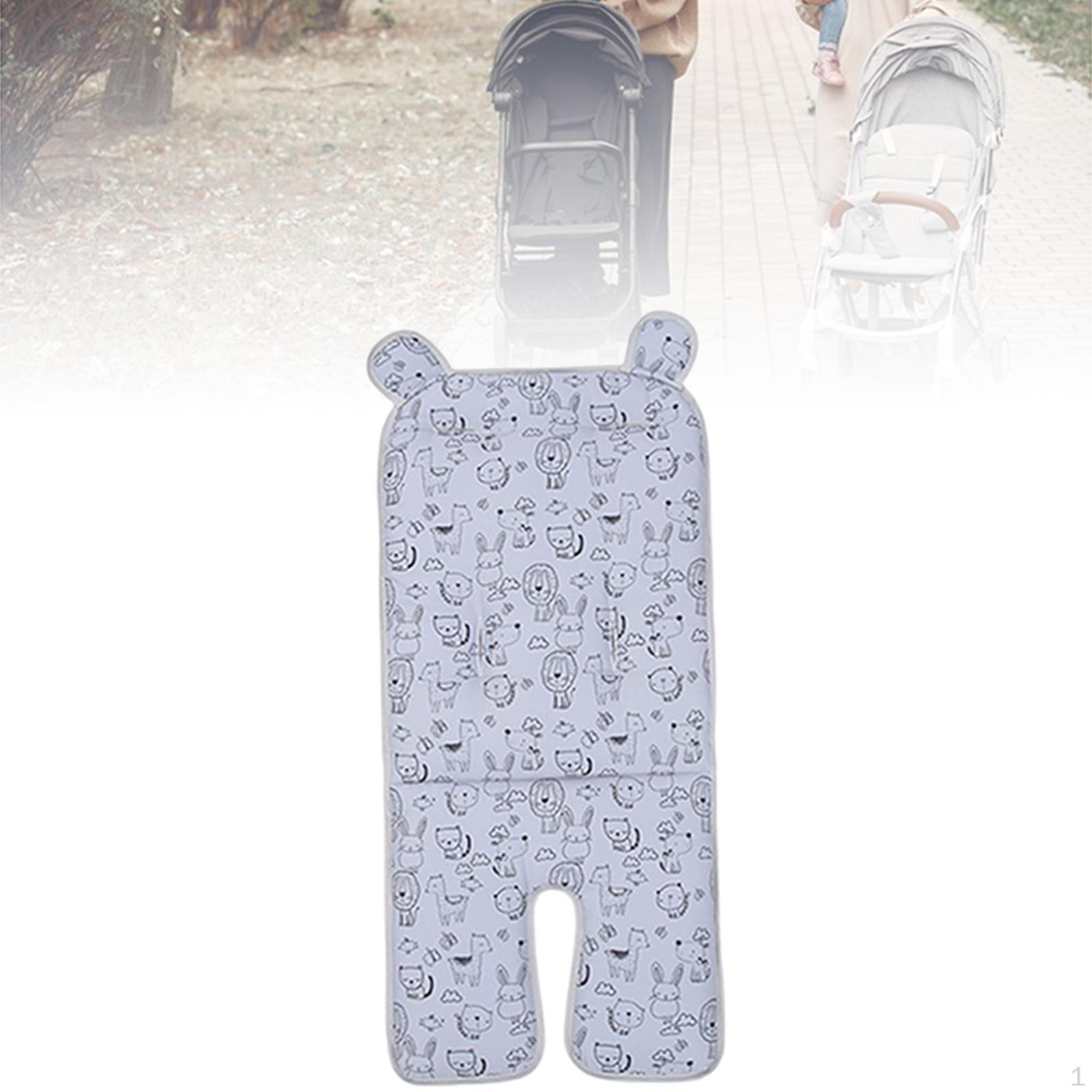 

Baby Stroller Cushion ,Carriage Cushion, Universal, Seat Pad for Pushchair, Dining Chair сірий колір
