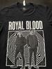 Tricou Royal Blood Black Mammoth Records, Negru, Mărime: Tricou Mic Unisex