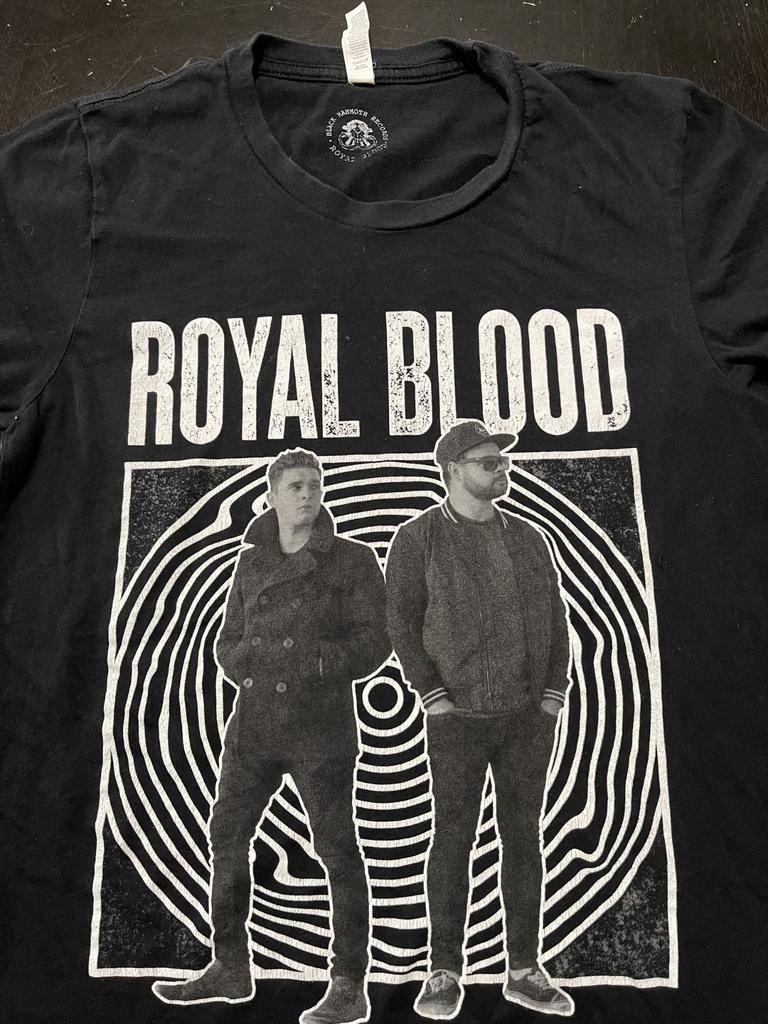 Tricou Royal Blood Black Mammoth Records, Negru, Mărime: Tricou Mic Unisex