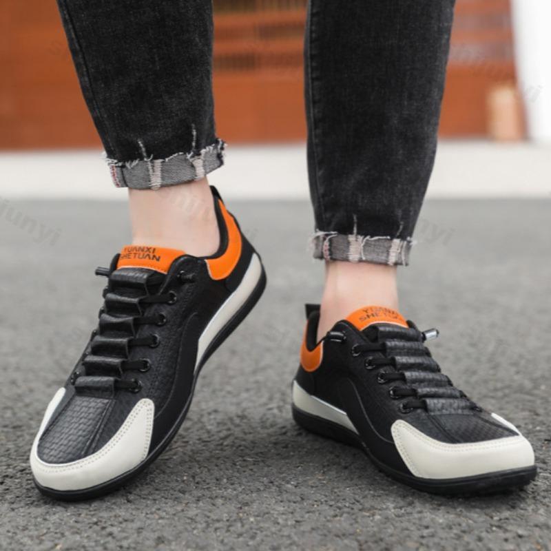 Men's Sneakers Men's Shoes 2025 Spring Summer Black Non-slip Walking Shoes Outdoor Casual Shoes Fashion Comfort Flats Loafers