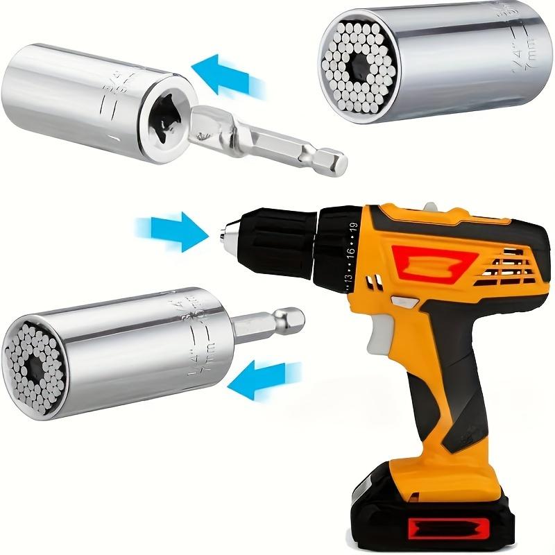 7-19mm Multi-Purpose Hand Tool Chrome Steel Manual Operation with Ratch Professional Universal Socket Wrench Set