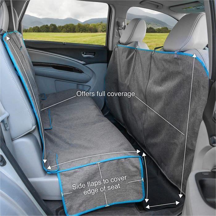 Hamac de voiture pour chien - Kurgo - Coast To Coast - Imperméable - Polyester 400D - 236x139 cm