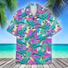 Retro Disco Music Cube Hawaiian Shirts For Men Galaxy Pop Skateboard Mens Hawaiian 80s 90s Shirts Short Sleeve Hip Hop Shirts
