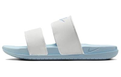 Wmns Offcourt Duo Slide 'White Light Armory Blue'