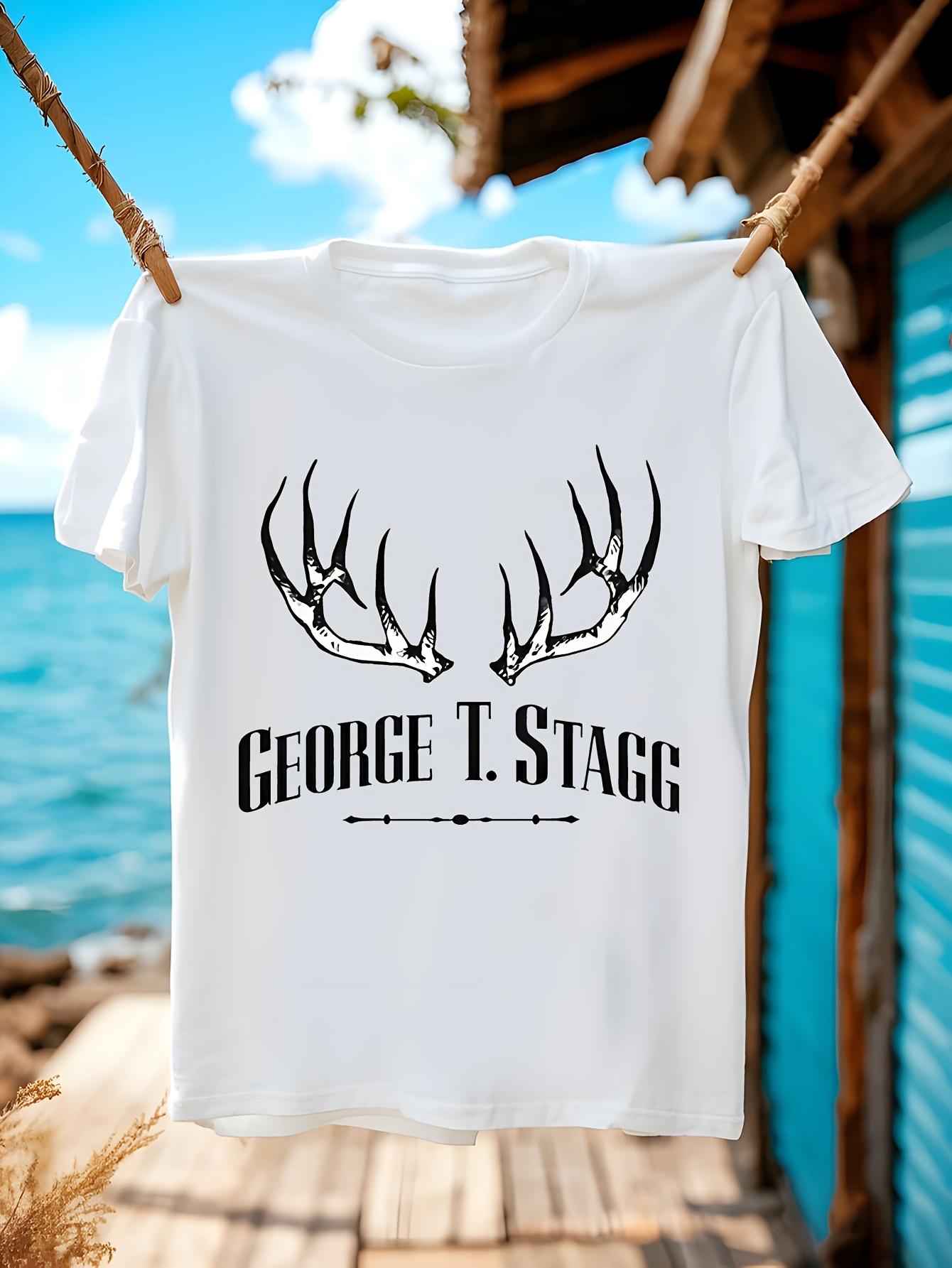 George T. Stagg Whiskey Graphic Tshirt Graphic Tee 100% C... S