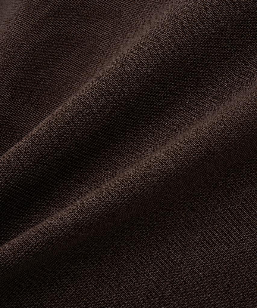 NOIRER Low Cut Polo Knit (Brown)