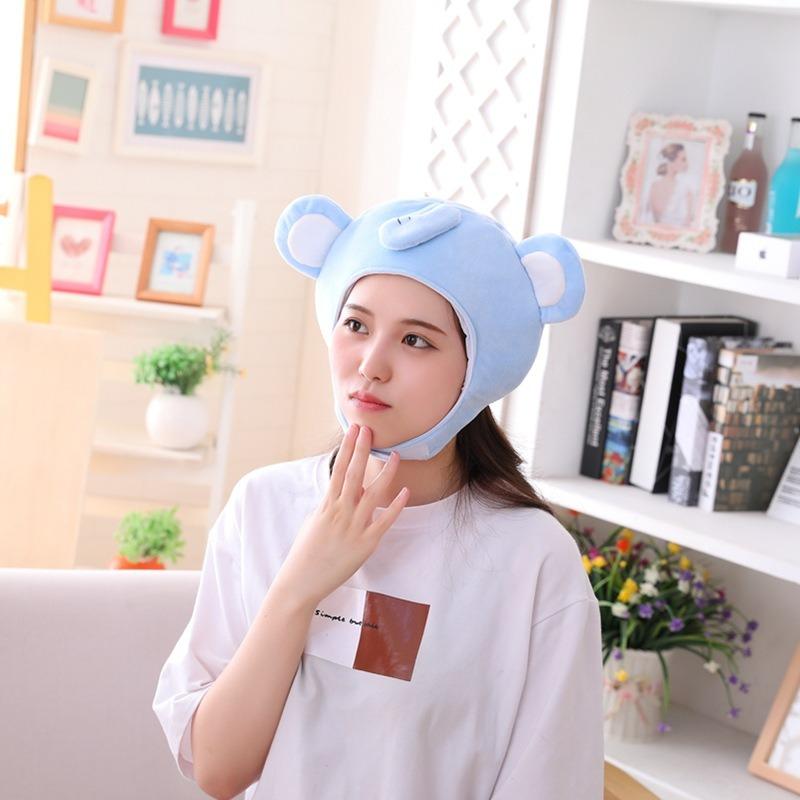 Performance props Short elephant hood hat Photo props Photo props Cartoon hood Plush hat