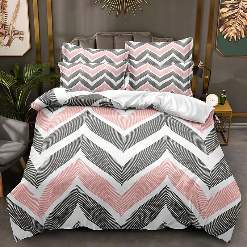 Fashion Technology Printing, 3D Digital Printing, Bedding, Duvet Covers, Pillowcases, Three-piece Sets