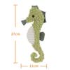 Apricot Lamb Happy Seahorse Plush Toy, Soft and Cute, Fluffy Happy Seahorse for Boys and Girls, 25cm