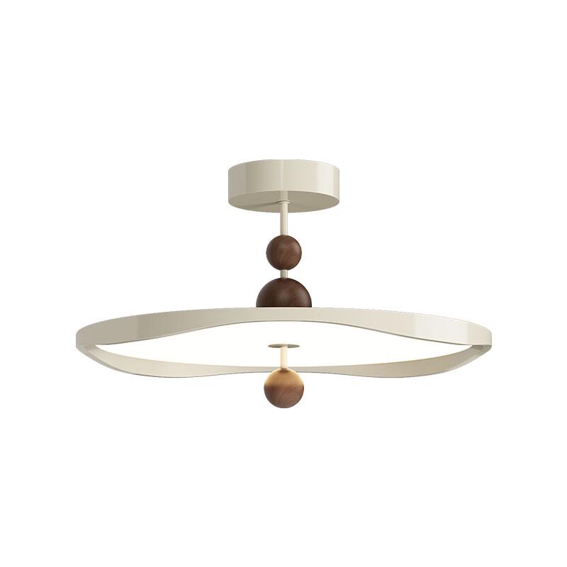 French Cream Style Vintage Wood Grain Emergency Light (Tmall Genie)