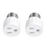 2Pcs Universals Travel Adapter Light Socket E26 Outlet Converter 1250W 3 Prong Light Socket Outlet Adapter Easy To Use