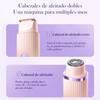 2 In 1 Women's Electric Epilator USB Charging Portable Hair Remover Bikini Painless Shaver for Women Body Facial Eyebrow Trimmer