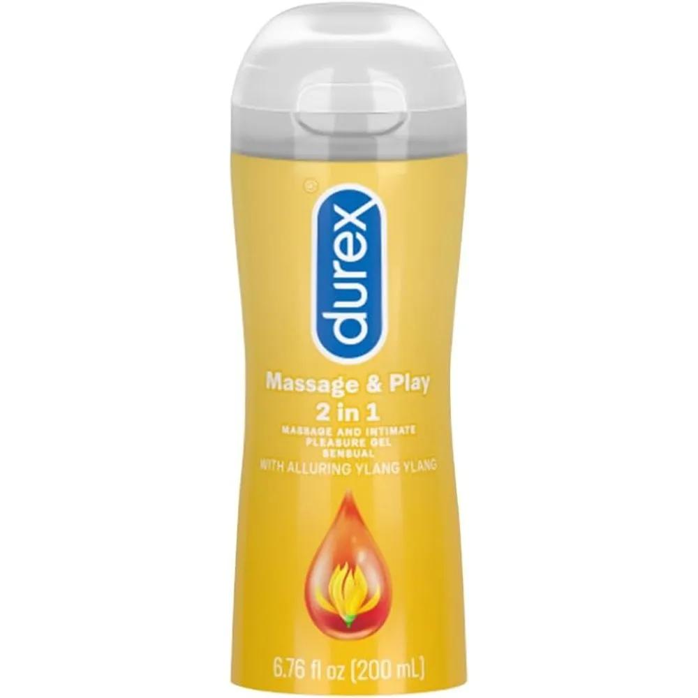Durex Гель для массажа и игры 2-в-1 200 мл Иланг-Иланг Durex