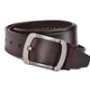 [One Limitation] Belt, Leather, Buckle, Metal, Elegant Design, Business Casual, Men's BP781 (Brown)