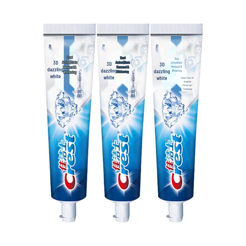 Crest 3D White Dual Action Whitening Toothpaste