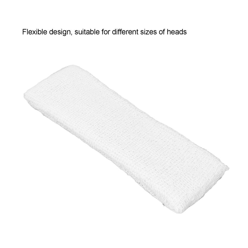 Sweat Absorbing Fitness Headband Elastic Polyester Cotton Headband for Sports Running