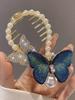 1Pcs Fashion Ancient Temperament Butterfly Tassel Hair Claws For Women Hair Accessories