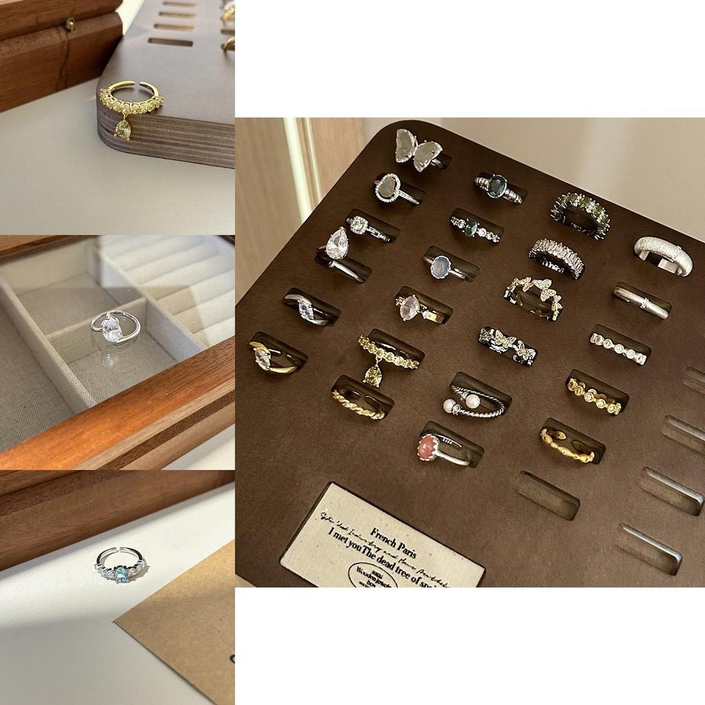 Autumn Fashionable Geometric Ring With Dazzling Zirconia For Women Luxurious Feel