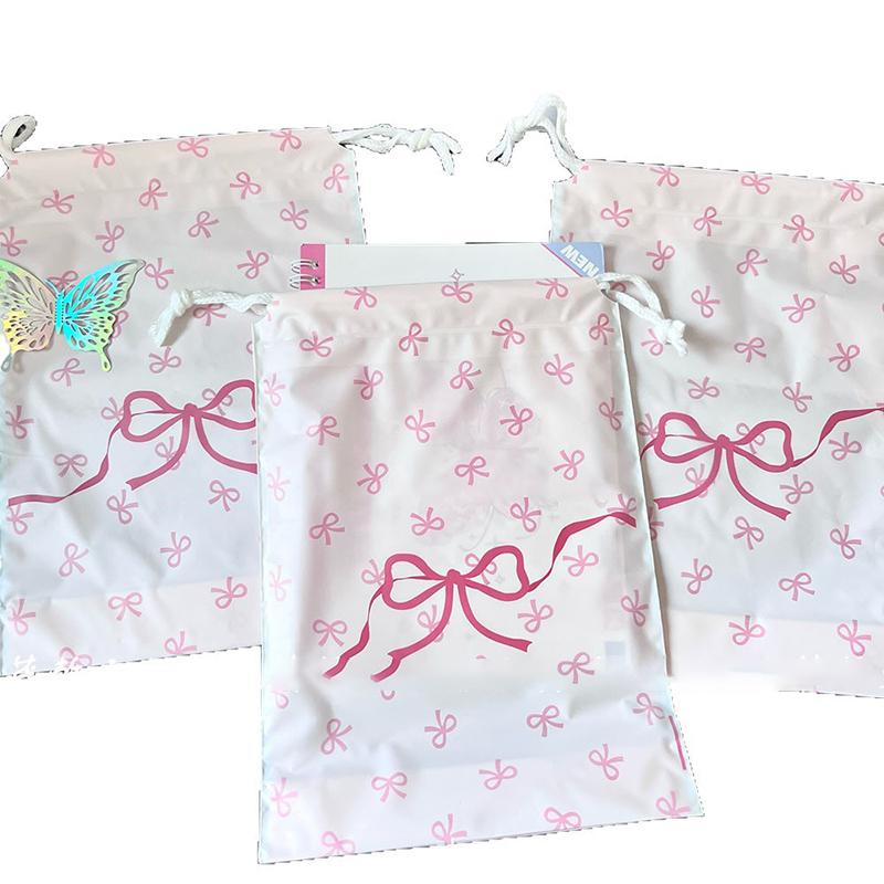 Butterfly Bow Gift Bag Fresh Candy Wedding Favor Portable Packaging Bags Birthday Party Supplies
