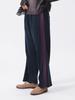 Beams Boy Women's Side Stripe Work Pants, Navy/Free Size