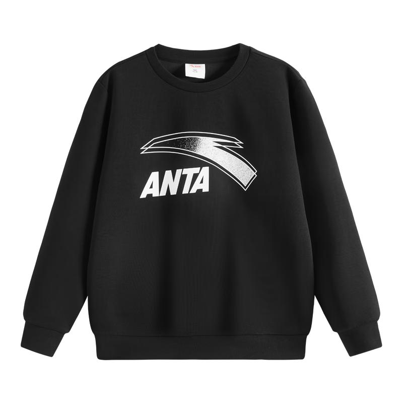Anta Kids  2025 Fall Unisex Pullover Sweatshirt 150