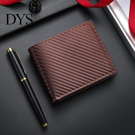 Stylish Men Wallet Card Bifold Slim Minimalist Short Small Pocket Holder Gift for Father Husband Boyfriend Durable