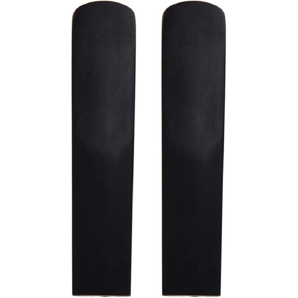 2pcs Clarinet Reeds 2.5 Strength Resin Woodwind Reed Accessory for Alto Clarinet