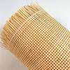 Natural Rattan Width Furniture Webbing Open Webbing Rattan Wicker Rattan Roll Material Fabric Chair Cabinet Home Decor