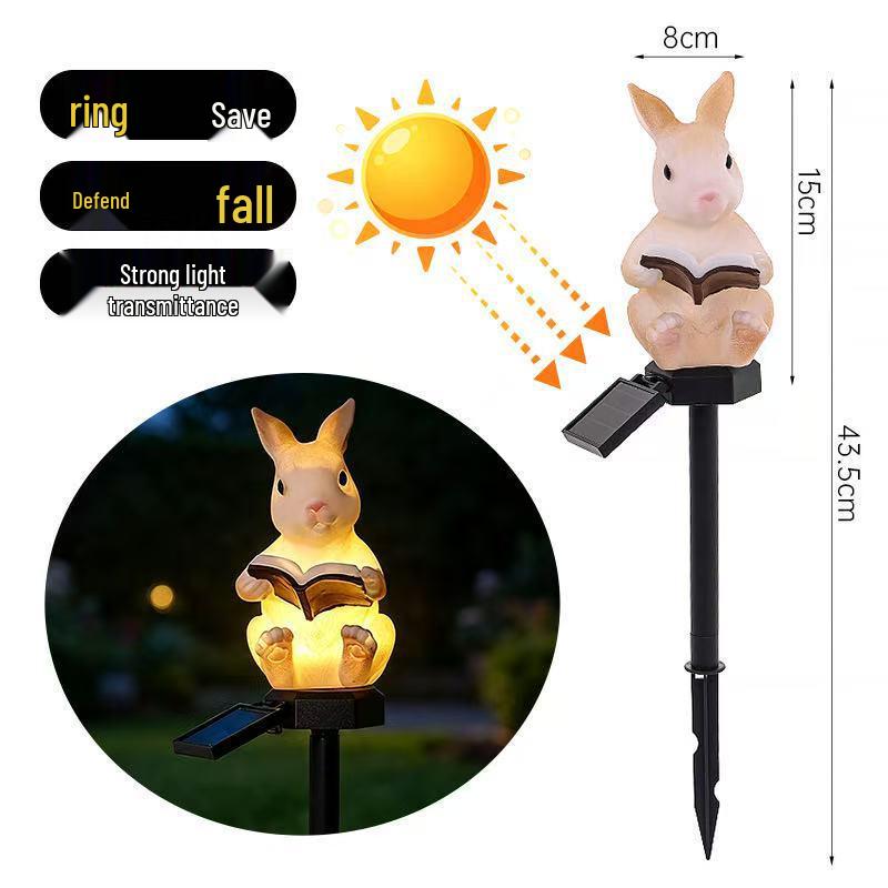 Halloween Solar Waterproof Lawn Lamp – Ghost Festival Garden Decoration