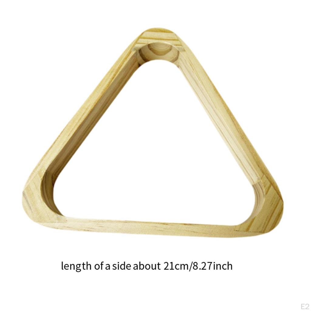 Billardtisch Dreieck Ballständer Positionierungsrahmen Ausrüstung Heimspiel Halter Pool