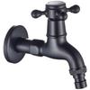 Robinet de Grădină Exterior din Alamă Neagră Montare pe Perete în Baie Chiuvetă pentru Mop pe Balcon Furtun de Apă Robinet Utility pentru Spălătorie Rece Robinet cu Filet NPT de 1/2 inch(Tradiţional)