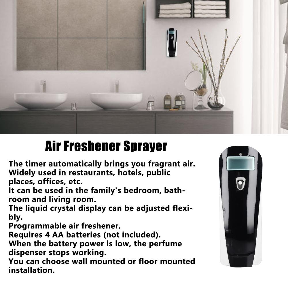 Plastic Automatic Scent Dispenser Wall Mounted Automatic Fragrance Sprayer Home Office Hotel