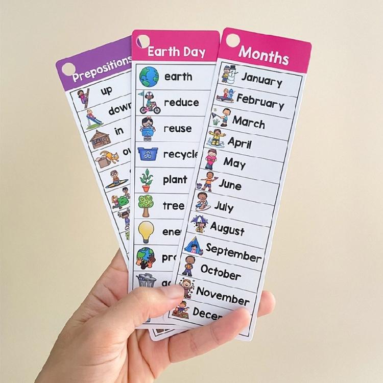 Words Lists Flashcards High Frequency Sight Words Double Sided Vocabulary Flashcards For Students Teachers
