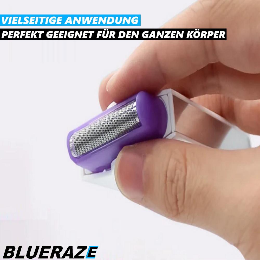 BLUERAZE Epilierer Rasierer Haarentferner Blaulicht Schmerzfrei elektrisch Damen