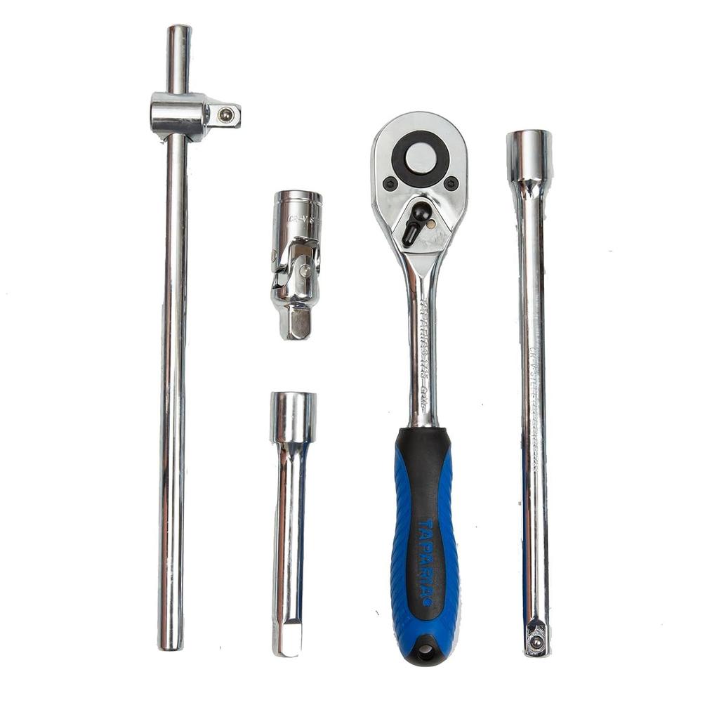 S14HXL 1/2-Inch Square Drive Socket Set Hand Tools for Professionals (Pack of 1)